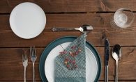 A holiday tablescape