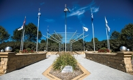 The Woodbury Lions Veterans Memorial.