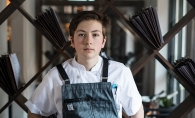 Spencer Venancio, a teen chef who has cooked at Travail, Bardo, Spoon and Stable and other restaurants.