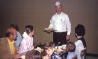 Woodbury Lions panckae breakfast The first Woodbury Lions pancake breakfast in 1972.