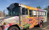 The SoWashCo Cares Skoolie Bus