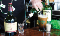 O'Malley's Irish Pub A bartender at O'Malley's Irish Pub, a finalist for best tavern/bar/brewery in the Best of Woodbury 2019 readers' choice survey, pours a shot of Jameson Irish whiskey. A freshly-poured Guiness sits nearby.
