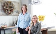Shannon Knutson and Brittany Meidinger, the owners of local interior design firm Twigg + Lu.