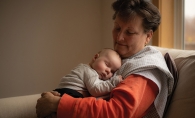 A grandmother holds her grandson in this Focus on Woodbury winning photo