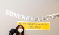 Linda J. Hood at the Ms. wheelchair Minnesota 2022 event.