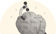 Illustration of exercising brain