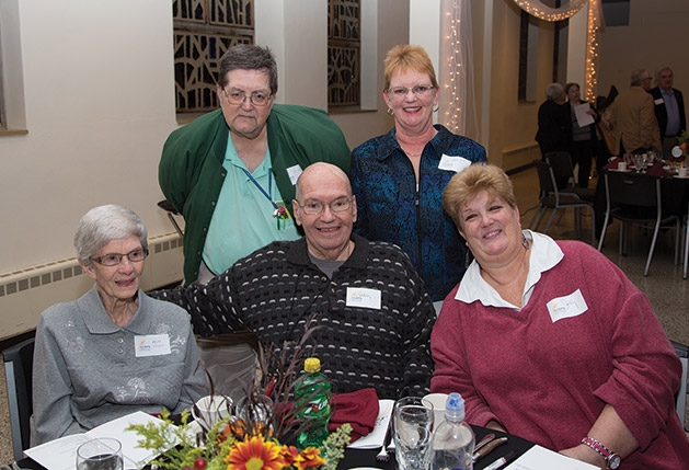 Mike and Janet Jacobsen, Arlet and Sam Bergup and Judy Wertheimer