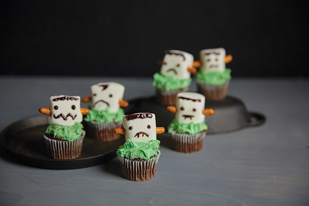 Monster cupcakes