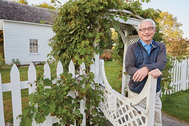 Roger Green at the Heritage House