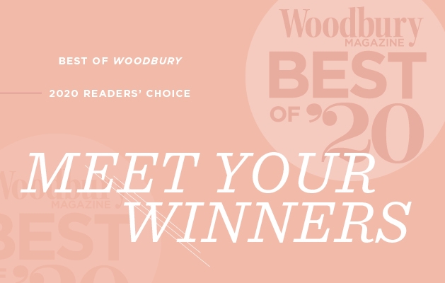 A graphic announcing the Woodbury Magazine Best of Woodbury 2020