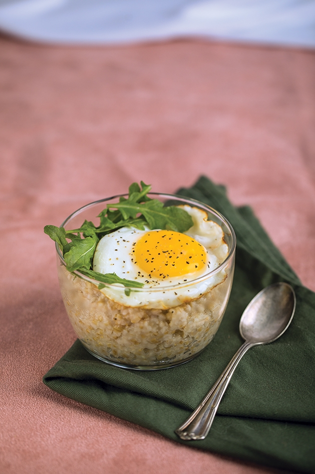 Overnight Savory Oats