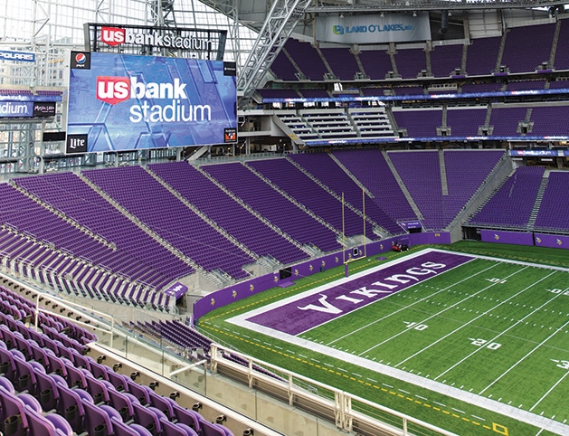 U.S. Bank Stadium Minnesota Vikings U.S. Bank Stadium, the home stadium of the Minnesota Vikings