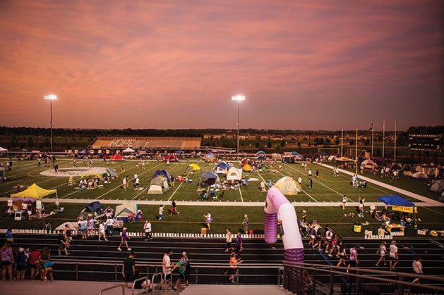 The American Cancer Society's Relay for Life in Woodbury