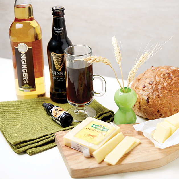 St. Patrick's Day, St. Patrick's snacks, Guinness, 2 Gingers, Kerrygold