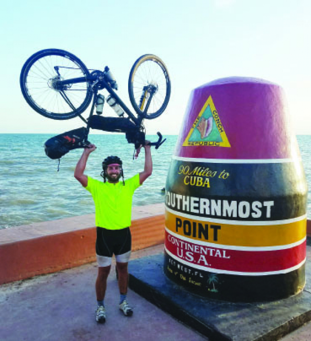 Matt Broshat Woodbury cyclist giving back Young Life Capernaum 