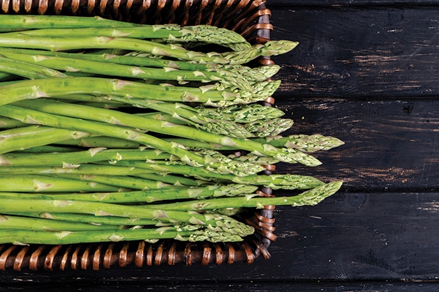 Asparagus stalks