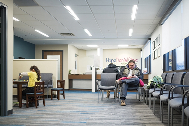 Hope Dental Clinic lobby Hope Dental Clinic lobby