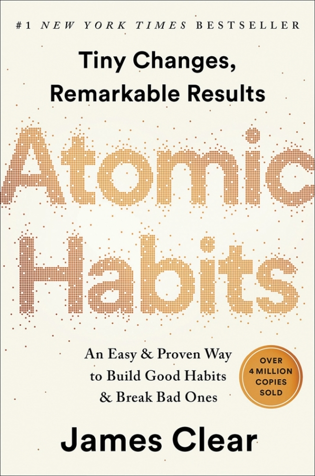 'Atomic Habits' by James Clear Novel 'Atomic Habits' Bookcover