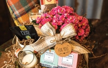 Sweet Peas Floral offers pre-built basket assortments for a ready-to-go Mother's Day gift.