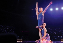 Woodbury sisters Ellie and Ava Wagner dancing on NBC's "World of Dance"