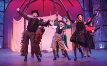 Children sing during the Ashland Productions performance of "James and the Giant Peach"