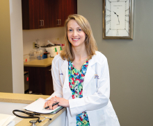 Dr. Emily Meyer, a women's pelvic health expert at Minnesota Women's Care