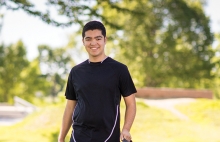 Woodbury High School's Jonathan Torrence, a member of the 2019 Senior Spotlight