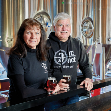 Deb and Steve Long of 3rd Act Craft Brewery 
