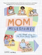 Mom Milestones: The True Story of the First Seven Years book cover.